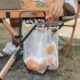 户外桌边露营垃圾架可折叠杂物支架挂架厨房垃圾袋收纳架神器挂式
