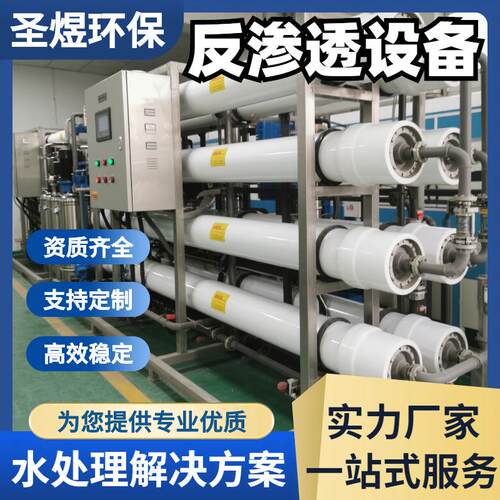 RO反渗透纯水处理设备食品级超纯水校园小区直饮水供应