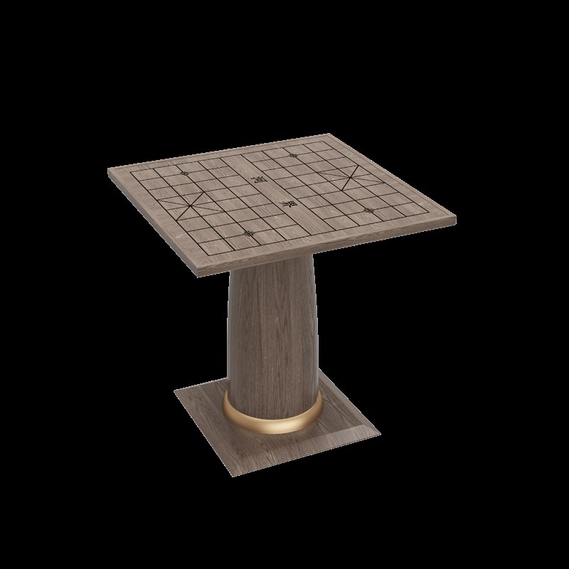 掼蛋专用桌d实木八仙桌正方形四方桌餐桌新中式岩板棋牌桌椅组合