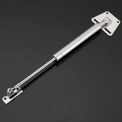 柜子上翻门缓冲拉杆深灰色支架气动柜门支撑杆浅灰色胶头气压杆