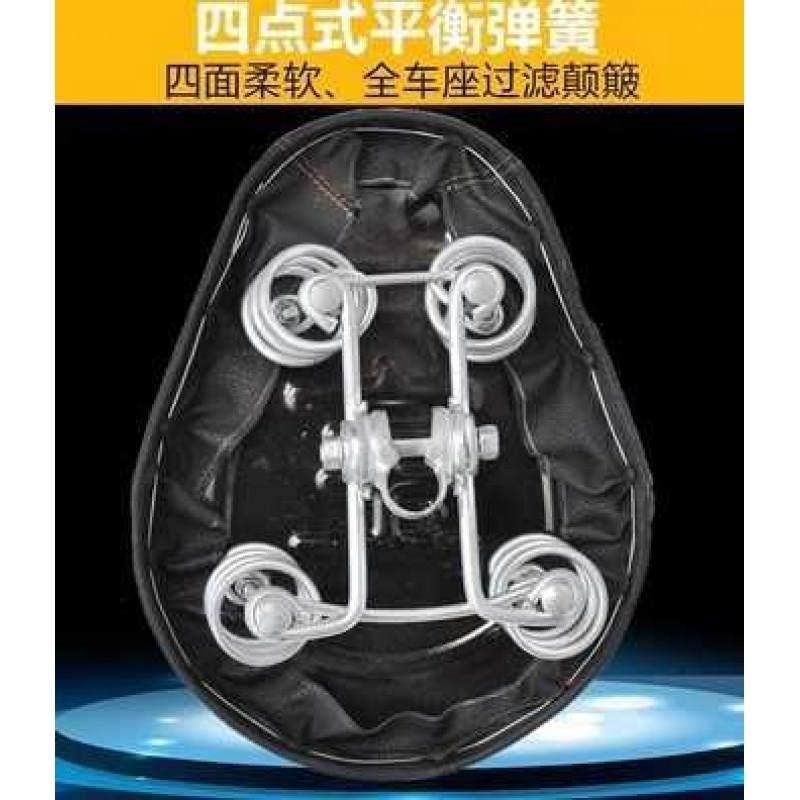 代驾四个折叠e车座鞍鞍座r四个自行车座垫座子加大加厚座椅电动弹