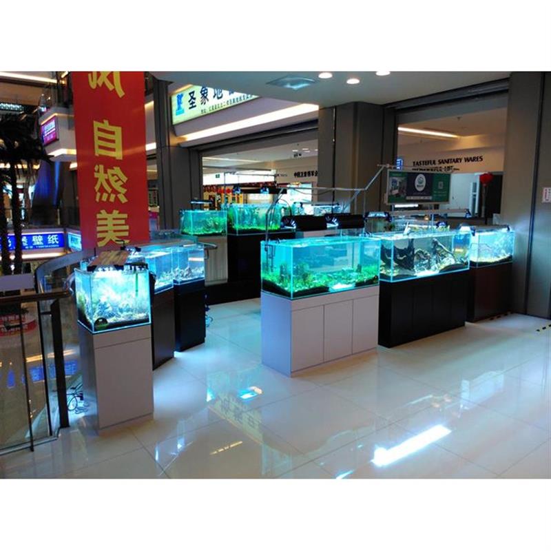 鱼缸底柜水族箱低柜超白缸底柜水草缸迷你景观底柜可定做ada