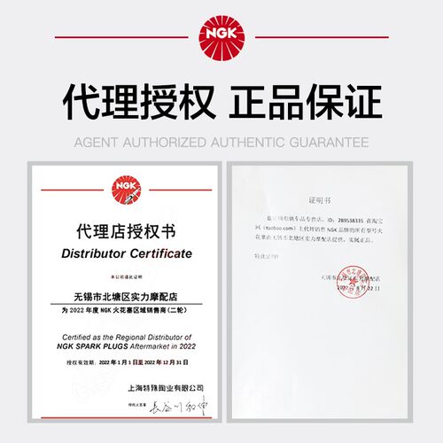 正品NGK原厂火花塞LMAR8A-9钱江摩托车 赛450 改装铱金LMAR8BI-9