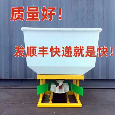 电动撒肥机撒化肥车载施肥器后挂施肥机四轮带撒肥料机拖拉机前置