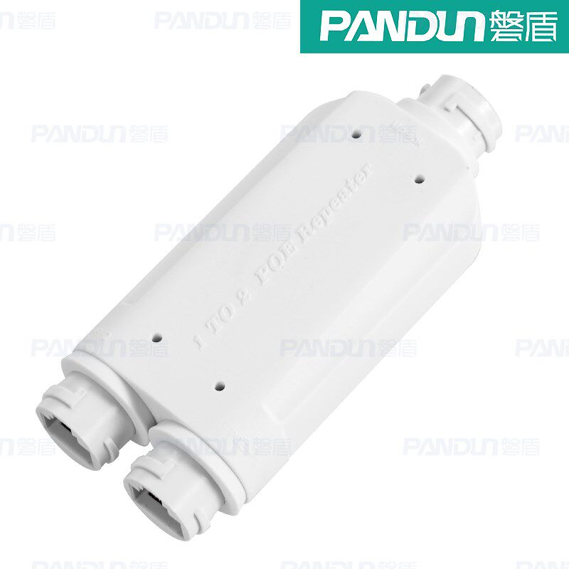 POE串联中继器一分二延长器48VPOE交换机监控专用摄像头网络供电