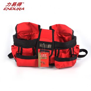 力易得电工专用工具包13寸男多功能维修安装帆布耐磨E8311 E8312