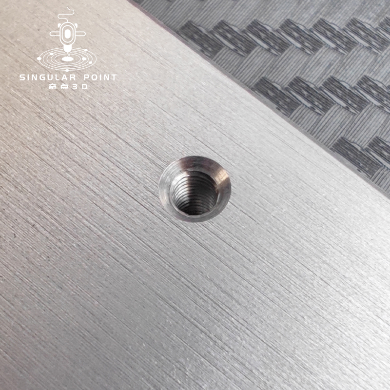 6061-T651调平铝板 Voro2.4三叉戟加热床支撑铝板diy3D打印机配件