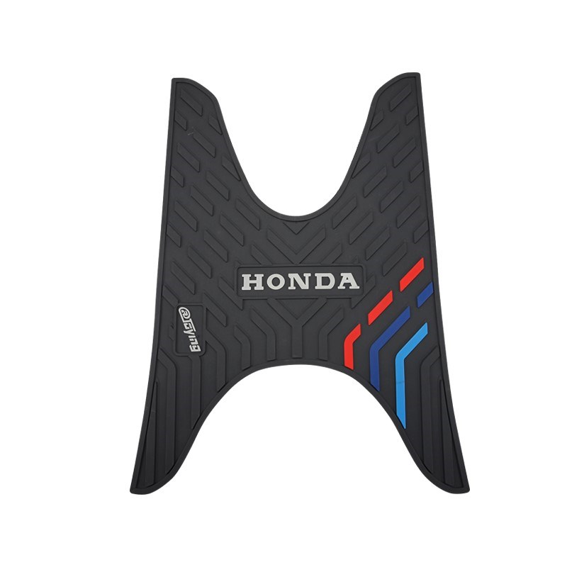 五羊本田喜致喜俊喜利WH125T-5A-5B-5C踏板摩托车橡胶脚垫脚踏垫