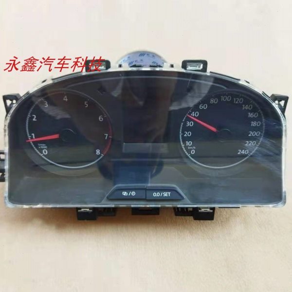 新桑塔纳捷达组合仪表盘总成转速表里程表水温表34D920850B C A