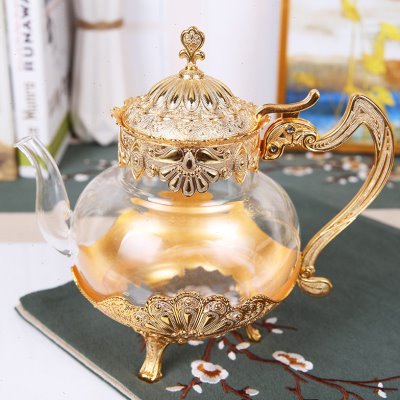 茶壶手工小茶壶家用酒壶玻璃金属壶家用咖啡壶凉水壶酒工艺品酒具