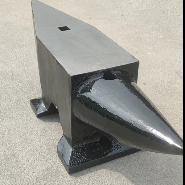 包邮30KG双头钢砧铁匠铺打铁墩子老式三角羊角钢砧v型重型工作台