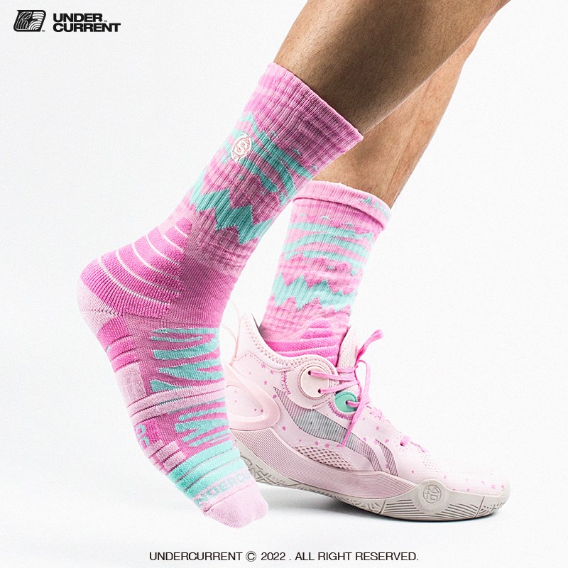 暗涌球员版篮球袜子男长筒美式加厚精英袜实战中筒袜[斗兽]