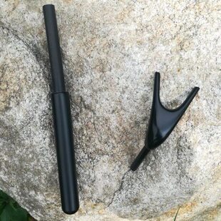 竿黑 头之志 并继丫精品 头 凌多功能角挂1米 .檀尾柄 羊7云竿挂