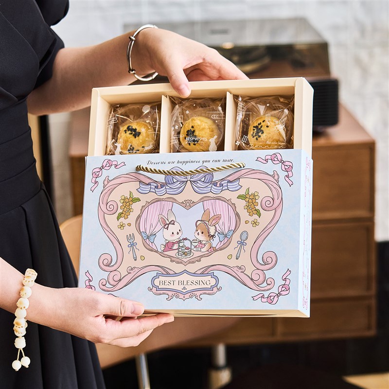 2025新款月饼礼盒中秋教师节蛋黄酥包装盒空盒Q子冰皮礼品盒子空