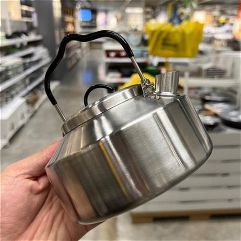 野营露营a迷你304不锈钢户外烧水壶泡茶专用便携式可明火煮茶炉