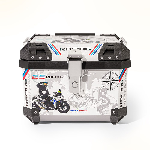 电动滑板车后尾箱机车尾箱电动车后备箱加大容量通用外送工具箱