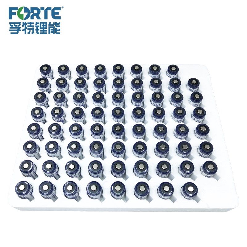 FORTE孚特CR123A奥林巴斯照相机烟雾报警器水表3V锂电池CR17345