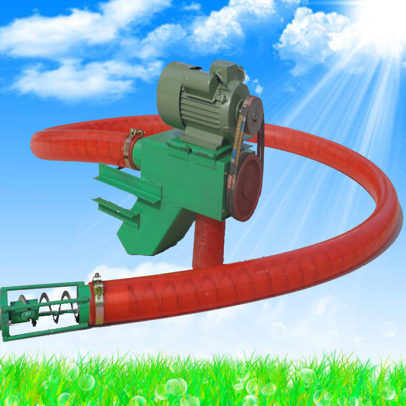 软管吸粮机软管螺旋抽粮机车载电动移动型小型家用吸粮器厂家订购