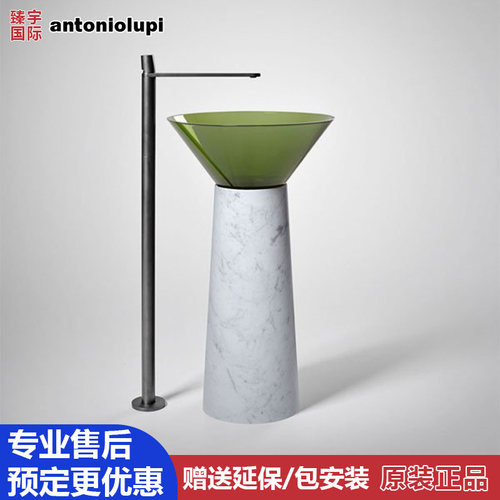 antoniolupi安东尼奥卢比浴室半透明面盆柱盆树脂 ALBUME 11/20