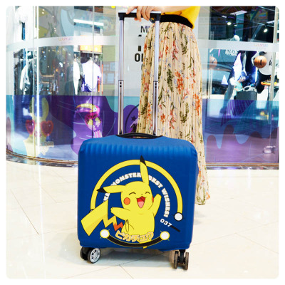 14寸16寸儿j童卡通动物箱套横款空姐登机拉杆横款行李箱保护套