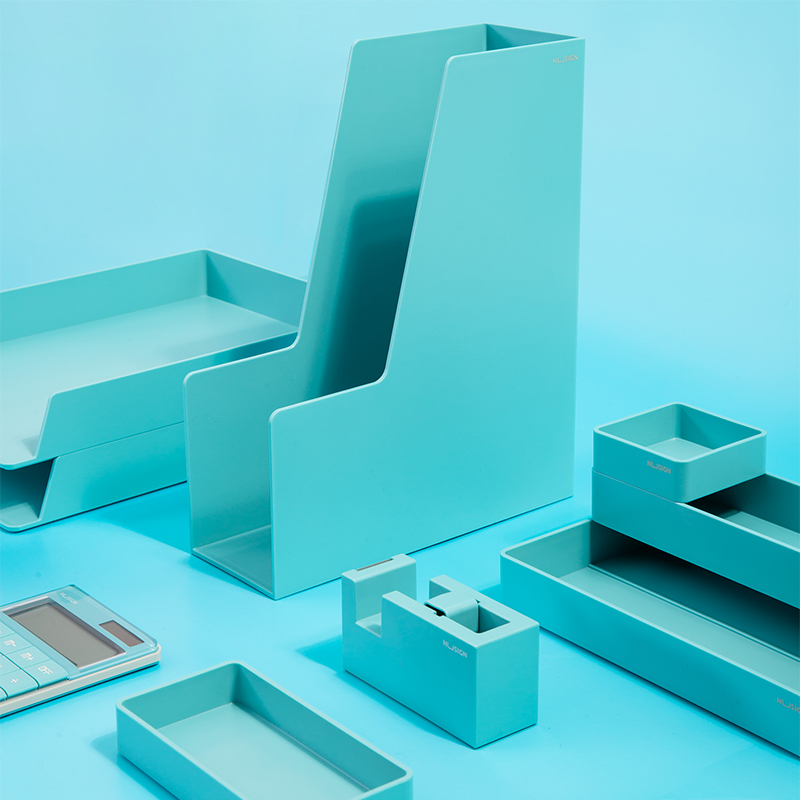 纽赛文件架文件收纳架文件框文件栏文件座书立书x挡文件收纳盒办