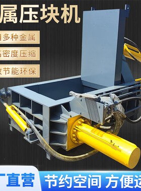 Y81125废铝k废铁压块机车床铁刨花铝屑压块机废铝压块机设备定制