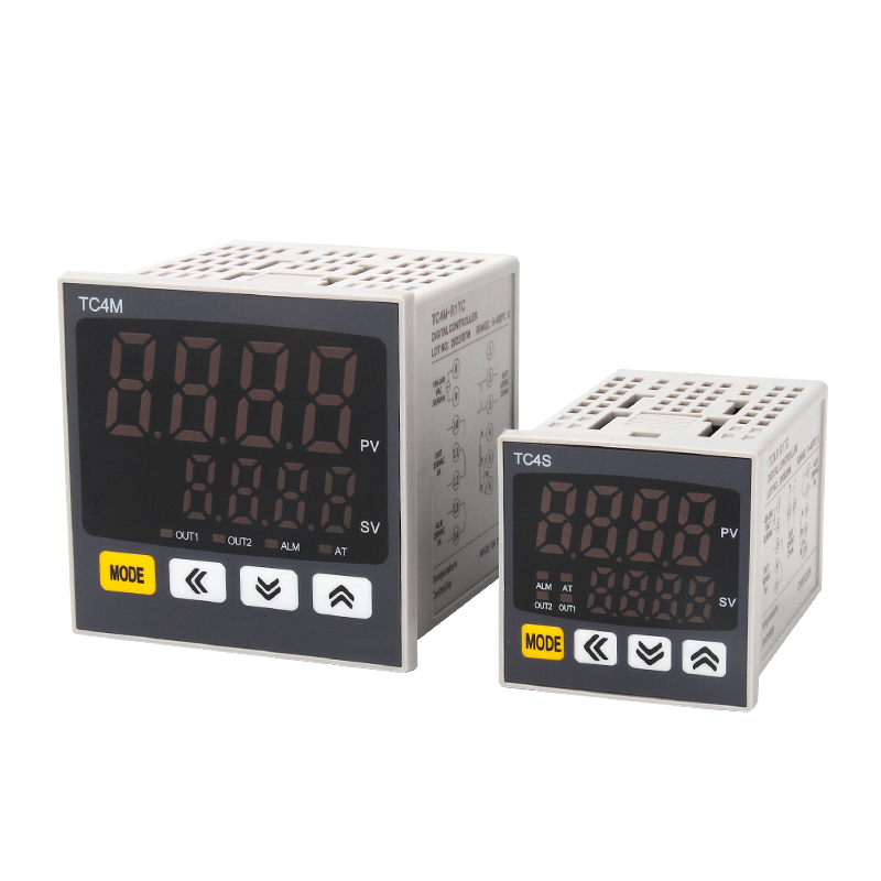 C4温控仪数显智能温控p器数字显示高精度PID调节双输出控制器通用