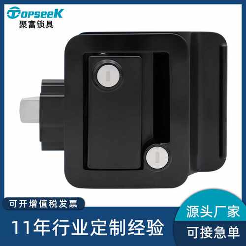 聚富RV房车内外通开门锁设备游艇船舶锁舱车锁SS6206锌合金材质