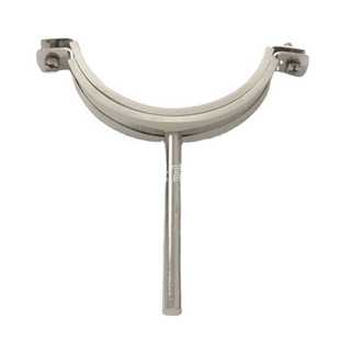 联塑PVC排水管不锈钢包胶管卡50 75 110 160联塑下水管不锈钢管卡