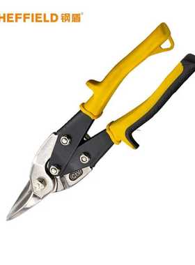 钢盾S068102 航空剪(直头)10英寸 铁皮剪刀工业剪子强力航空剪