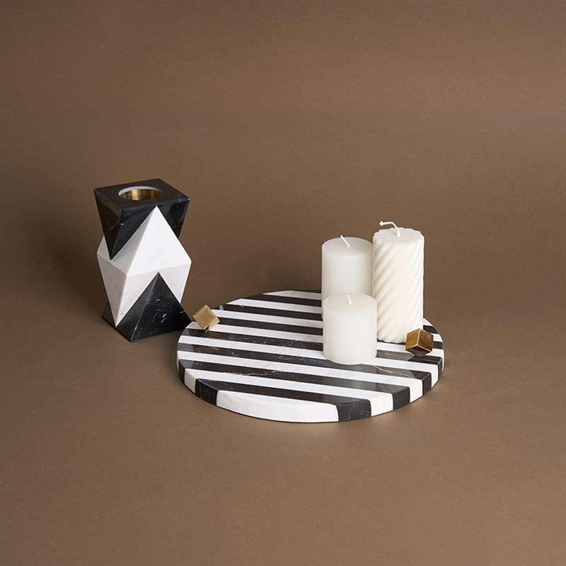 摄影摆件样板间专用电视s柜卧室客厅饭店餐厅桌面大理石装饰托盘