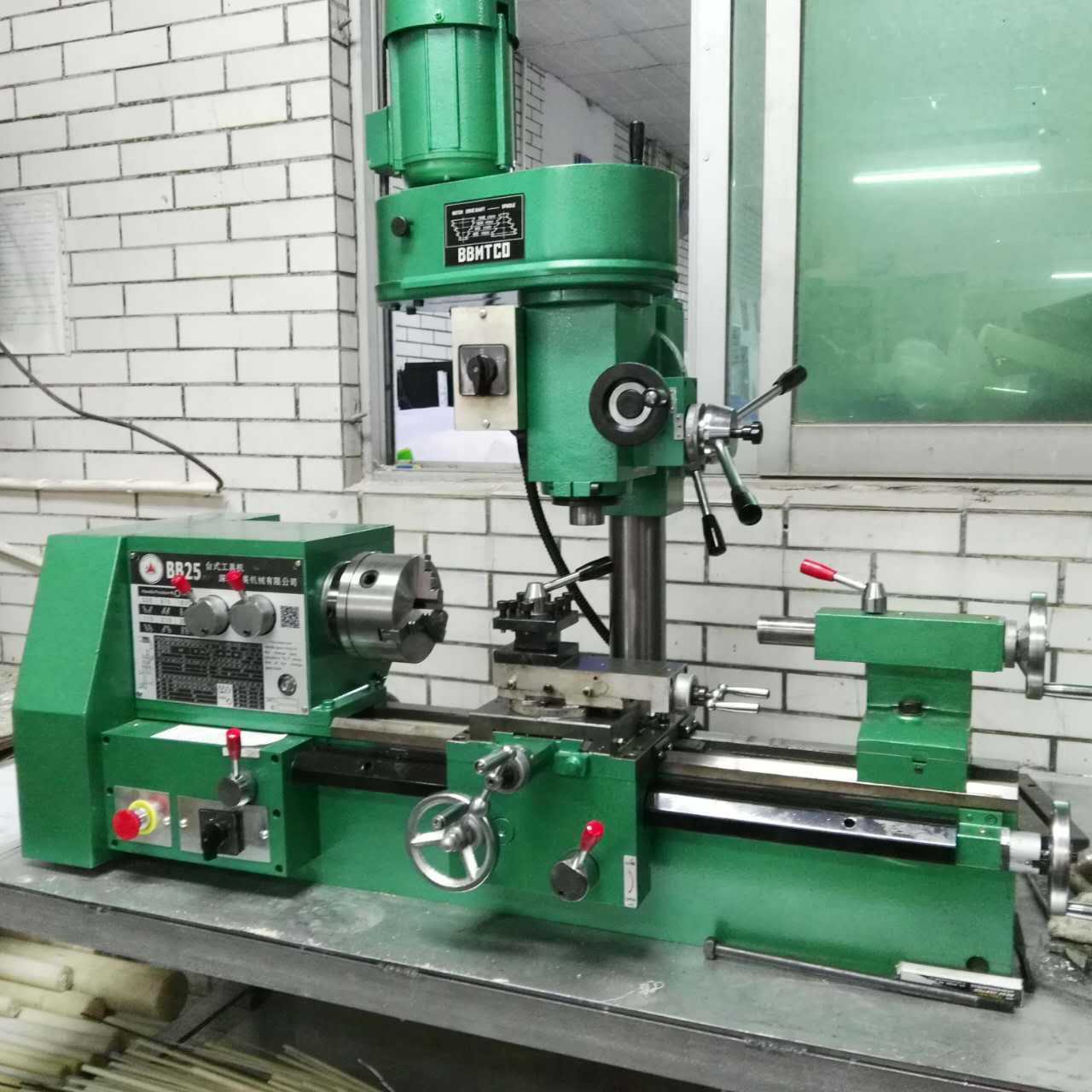 工厂直发精星功能多车床 小型车钻铣一体机 BB25-3工具机床