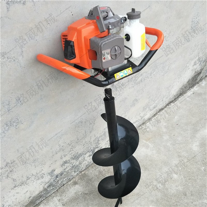 大功率地钻钻洞机果园施肥种植机栽树钻孔打桩R机钻地打洞机神器