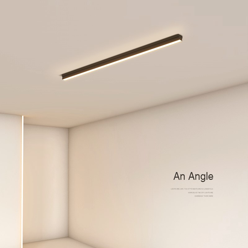 简约长条客厅灯北欧创意卧室灯E过道吸顶灯阳台衣帽间灯具