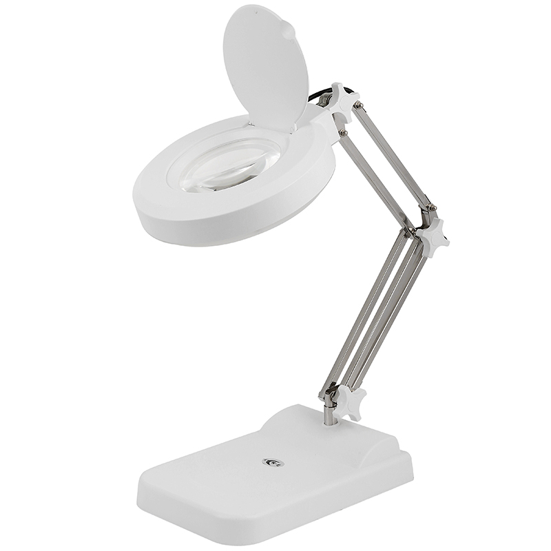 工艺30倍c高清台式放大镜带灯20老人阅读修表修台灯电子焊接