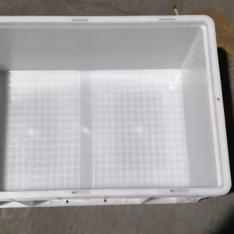 4628大把手塑料周转箱物流运B输筐长方形加厚带盖储物收纳盒