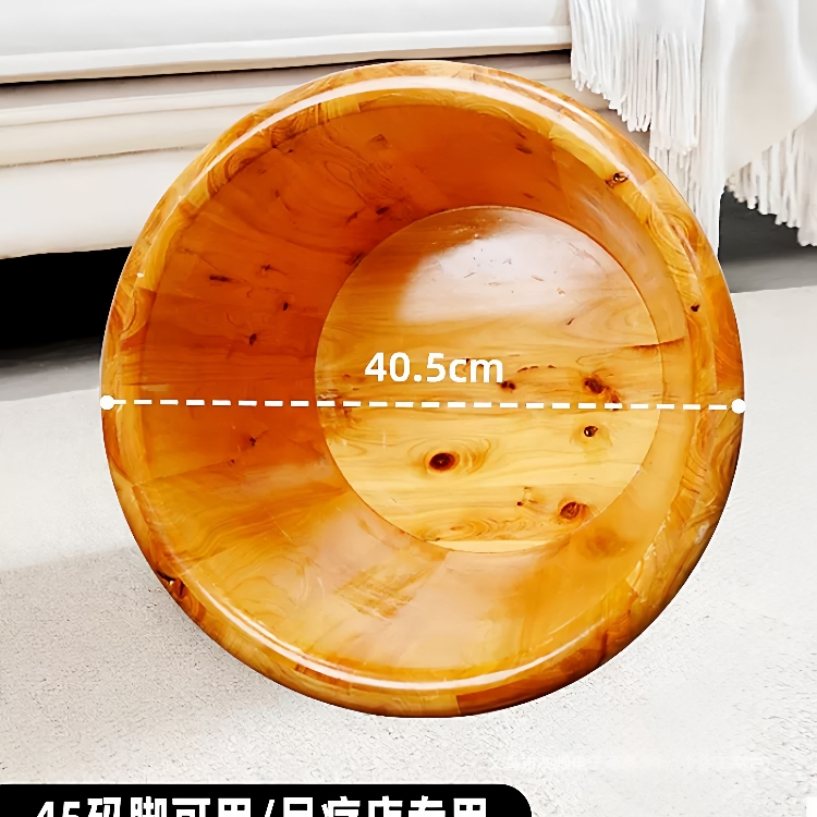 大号泡脚桶木桶泡脚过小腿桶木质家用洗脚盆足浴桶大脚码儿童加厚