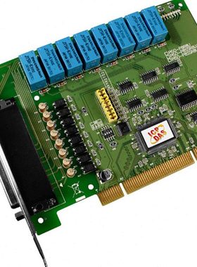 PISO-P8R8U Universal PCI, 8 信道开集极数字输出8信道继电器