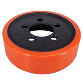 电动叉车轮中力合力力达电动叉车配件驱动轮主动轮248 75孔80大轮