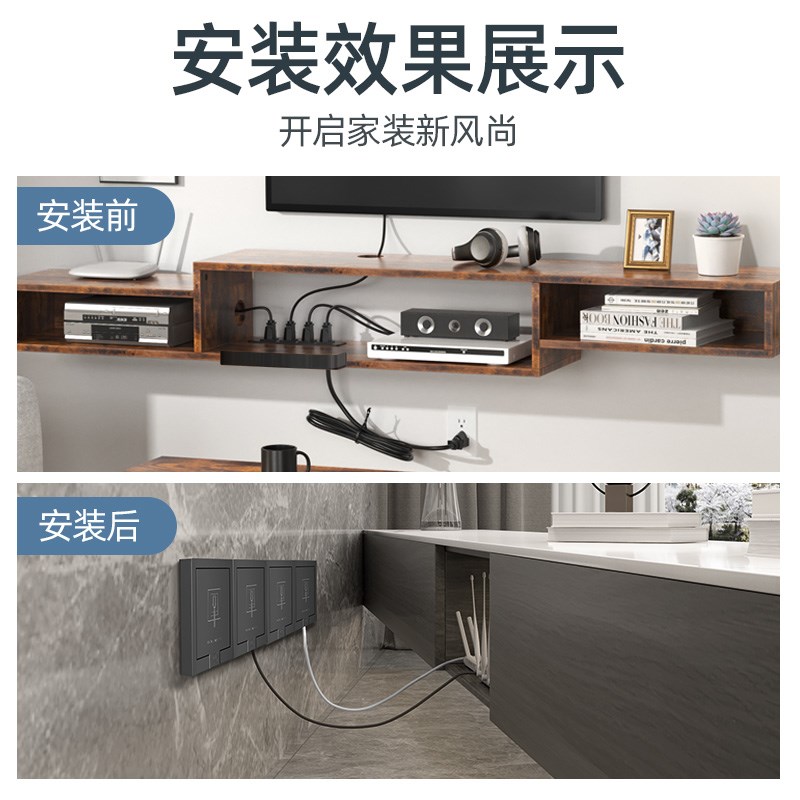 内嵌式隐藏网络网线插座面板千兆六类电脑6类单网口宽带接口86型