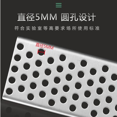 304不锈钢5cm厨房下水道地漏盖饭店排水沟盖板雨水篦子防滑地沟盖