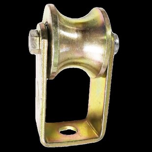 圆钢钢管滑轮吊轮6分管1寸2寸管穿圆管轨道轮方钢方管槽钢吊滑轮