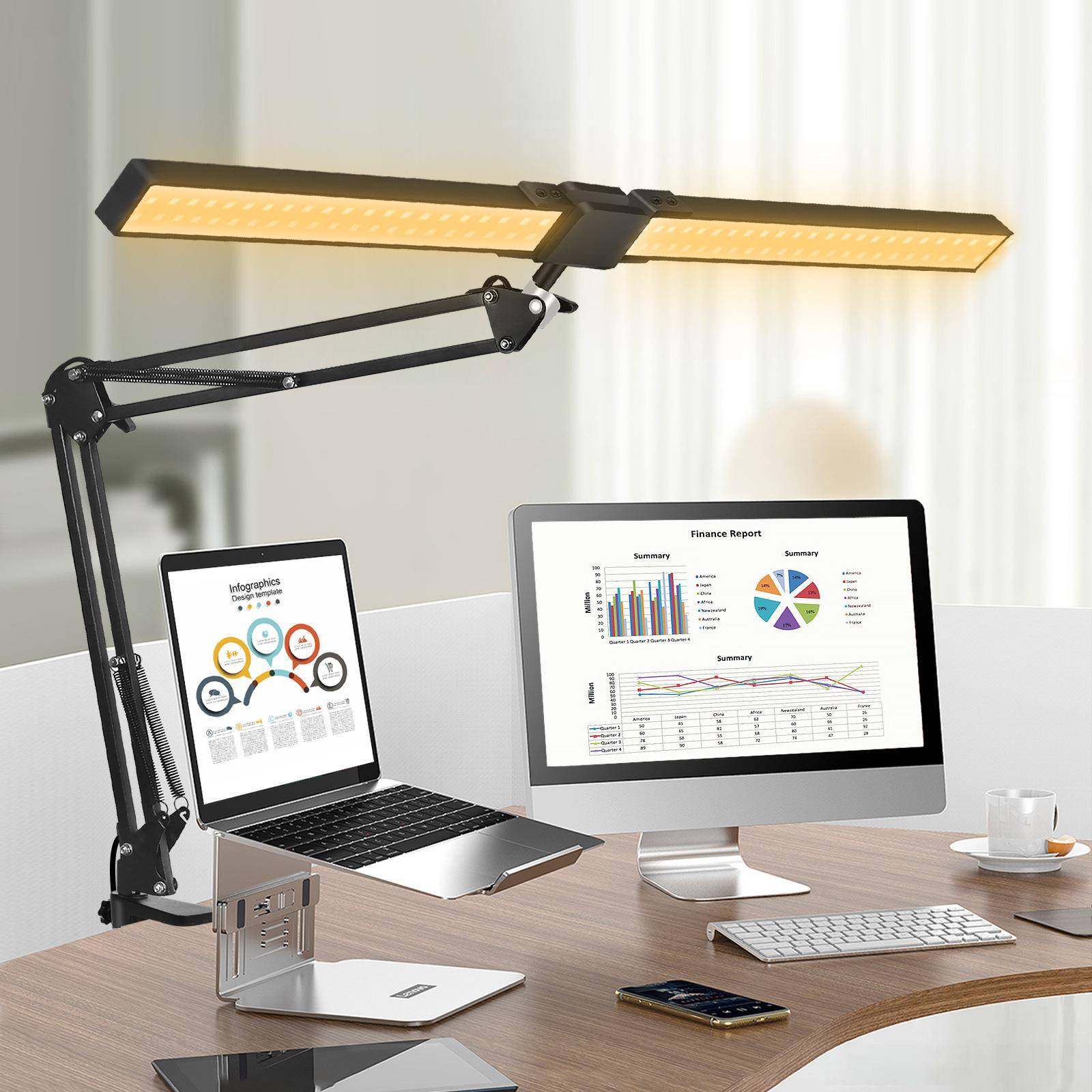 现代简约折叠LED高亮双头台灯护眼usb阅读学习台灯桌面长臂夹子灯,玩具/童车/益智/积木/模型,其它,淘宝优惠券,粉丝福利购,淘宝优惠卷