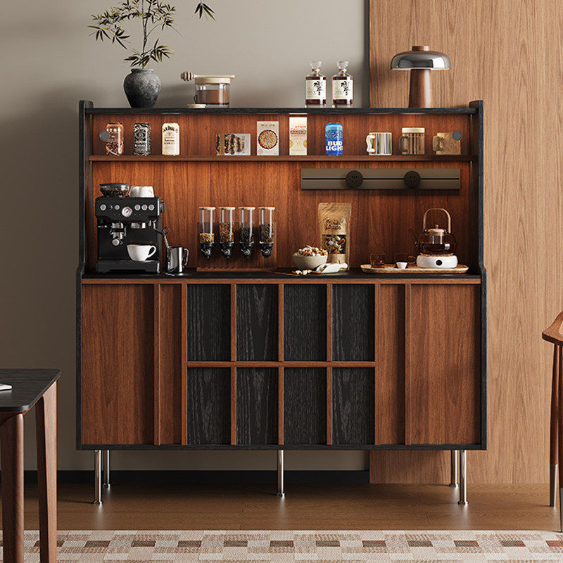 中古风餐边柜小户型客厅靠墙一体储物柜复古家用茶水柜置物收纳柜,住宅家具,餐边柜,淘宝优惠券,粉丝福利购,淘宝优惠卷