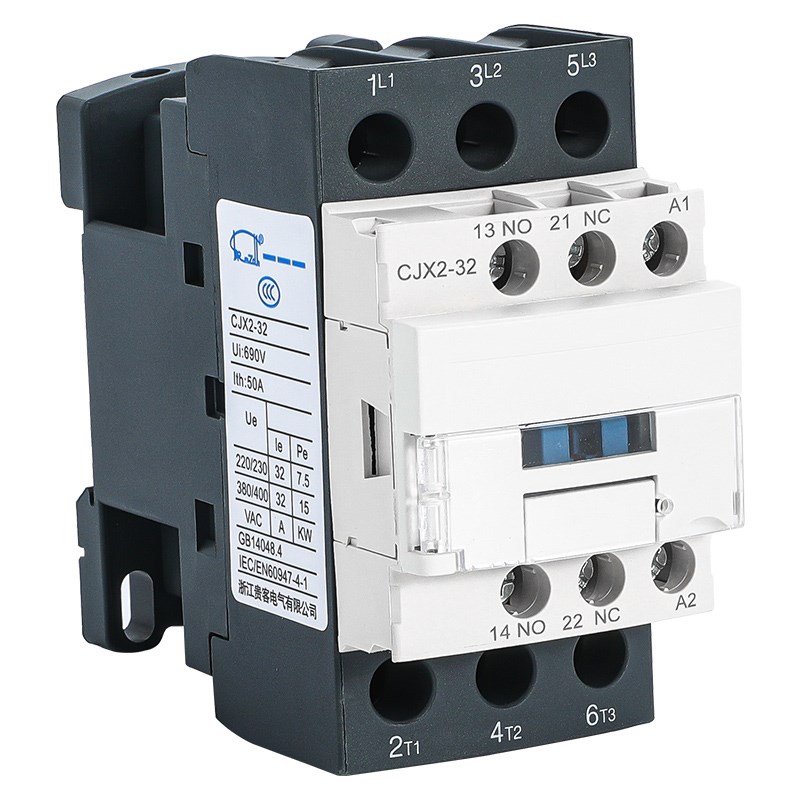 cjx2交流接触器家用220v单相380v三相6511 1810M 3210 2510 1210