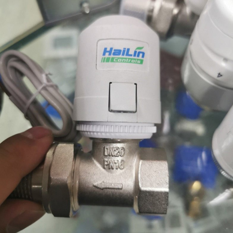 海林电热执行器T51V220NCNO 水地暖恒温阀驱动器分集水器控制器