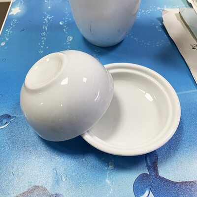 包邮虾蟹色子骰子专用加厚陶瓷筛盅手摇玻璃骰盅色盅押宝