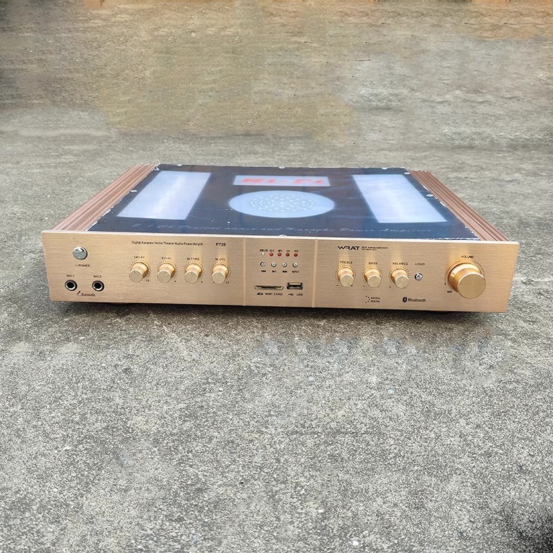 库存机功放家用大功率5声道插卡MPE3插卡S卡拉OK环绕功放进口管