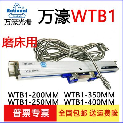 万濠光栅尺WTB1-0200mm250mm300mm350/400/450/500光学磨床电子尺