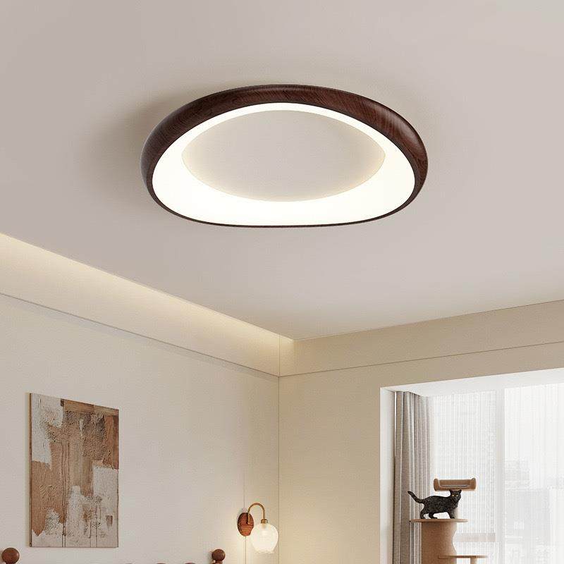 现代简约北欧LED原木纹色卧室吸顶灯圆形吸顶全光谱儿童房书房灯,特色手工艺,其他特色工艺品,淘宝优惠券,粉丝福利购,淘宝优惠卷